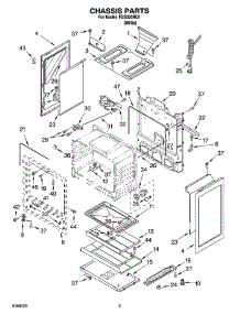 04 - Chassis Parts parts for Roper Range FGS325RQ1 from AppliancePartsPros.com