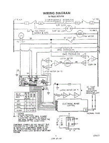 07 - Wiring Diagram parts for Roper Range D9757W6 from AppliancePartsPros.com
