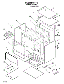03 - Oven Parts parts for Roper Range FEP210KQ1 from AppliancePartsPros.com