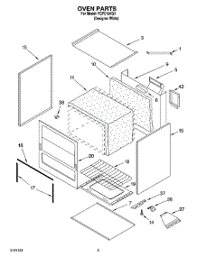02 - Oven Parts parts for Roper Range FGP215KQ1 from AppliancePartsPros.com