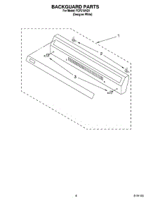 04 - Backguard Parts parts for Roper Range FGP215KQ1 from AppliancePartsPros.com
