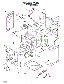 03 - Chassis Parts parts for Roper Range FES356RD2 from AppliancePartsPros.com