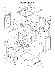 03 - Chassis Parts parts for Roper Range FES325RQ1 from AppliancePartsPros.com
