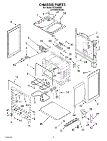 03 - Chassis Parts parts for Roper Range FES326RD0 from AppliancePartsPros.com