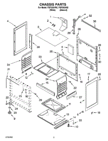 04 - Chassis Parts parts for Roper Range FGP305KN2 from AppliancePartsPros.com