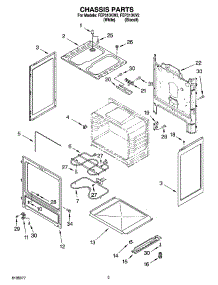 03 - Chassis Parts parts for Roper Range FEP310KW2 from AppliancePartsPros.com