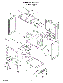 03 - Chassis Parts parts for Roper Range RME30000 from AppliancePartsPros.com