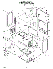 04 - Chassis Parts parts for Roper Range FGP325KN1 from AppliancePartsPros.com