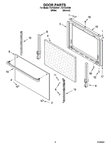 06 - Door Parts, Miscellaneous Parts parts for Roper Range FGP325KN1 from AppliancePartsPros.com