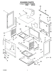 04 - Chassis Parts parts for Roper Range FGP300KN1 from AppliancePartsPros.com