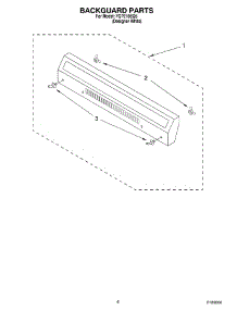 04 - Backguard parts for Roper Range FGP210EQ5 from AppliancePartsPros.com