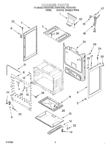 04 - Chassis parts for Roper Range FGP337HN0 from AppliancePartsPros.com