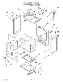 04 - Chassis parts for Roper Range FGP325HN0 from AppliancePartsPros.com