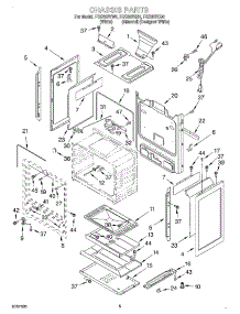 04 - Chassis parts for Roper Range FGS337KN0 from AppliancePartsPros.com