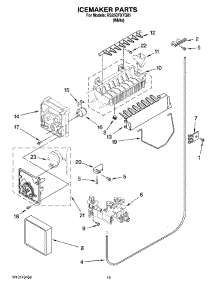 12 - Icemaker Parts, Optional Parts (Not Included) parts for Roper Refrigerator RS25CFXTQ01 from AppliancePartsPros.com