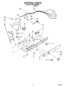 11 - Control Parts parts for Roper Refrigerator RS22AQXMQ00 from AppliancePartsPros.com