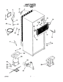 04 - Unit, Lit / Optional parts for Roper Refrigerator RT18EKRBW10 from AppliancePartsPros.com