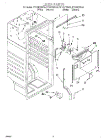 02 - Liner parts for Roper Refrigerator RT12DKYEL00 from AppliancePartsPros.com