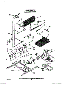 07 - Unit parts for Roper Refrigerator RT20AKXXW01 from AppliancePartsPros.com