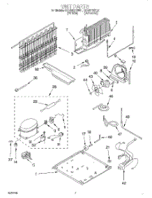 04 - Unit parts for Roper Refrigerator RT16VKXBW01 from AppliancePartsPros.com