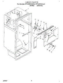 02 - Liner parts for Roper Refrigerator RT18HKXAW00 from AppliancePartsPros.com