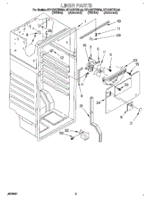 02 - Liner parts for Roper Refrigerator RT12DKXBL00 from AppliancePartsPros.com