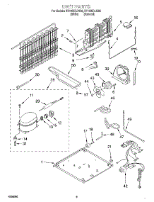 06 - Unit, Optional parts for Roper Refrigerator RT18SKXJW00 from AppliancePartsPros.com