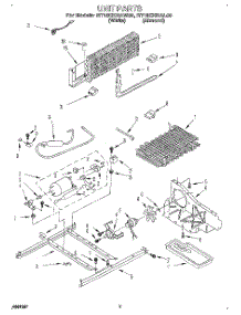 06 - Unit parts for Roper Refrigerator RT18EKRAW00 from AppliancePartsPros.com