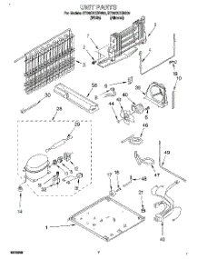 04 - Unit parts for Roper Refrigerator RT20DKXDW00 from AppliancePartsPros.com