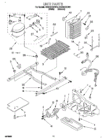 07 - Unit parts for Roper Refrigerator RS20DKXDN01 from AppliancePartsPros.com