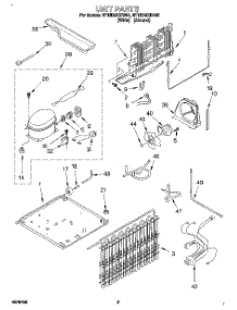 06 - Unit parts for Roper Refrigerator RT18BMXDN00 from AppliancePartsPros.com