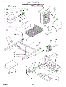 08 - Unit, Lit / Optional parts for Roper Refrigerator RS20EKXBW00 from AppliancePartsPros.com