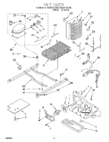 07 - Unit parts for Roper Refrigerator RS20DKXFW00 from AppliancePartsPros.com