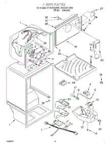 03 - Liner parts for Roper Refrigerator RT21DKXHW00 from AppliancePartsPros.com