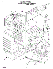 05 - Liner parts for Roper Refrigerator RT18BMXDW00 from AppliancePartsPros.com