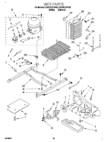 08 - Unit parts for Roper Refrigerator RS22BRXDW00 from AppliancePartsPros.com