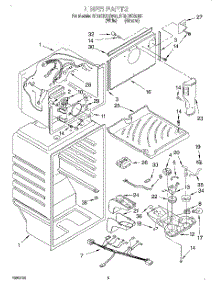 03 - Liner parts for Roper Refrigerator RT21DKXGN01 from AppliancePartsPros.com