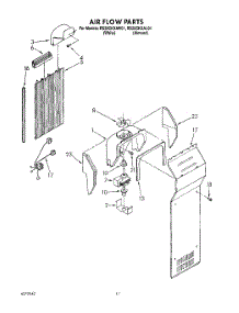 06 - Air Flow parts for Roper Refrigerator RS20CKXAL01 from AppliancePartsPros.com