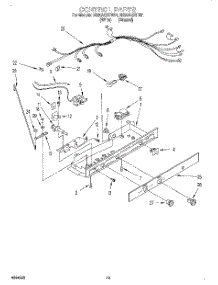 11 - Control, Lit / Optional parts for Roper Refrigerator RS20AQXFW01 from AppliancePartsPros.com