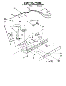 Control parts for Roper Refrigerator RS22AQXGN03 from AppliancePartsPros.com