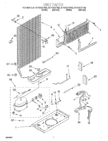 04 - Unit parts for Roper Refrigerator RT14DKYFN02 from AppliancePartsPros.com
