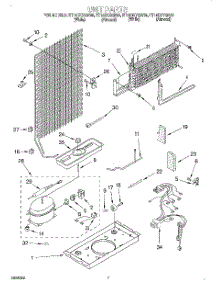 04 - Unit parts for Roper Refrigerator RT14DKXGN00 from AppliancePartsPros.com