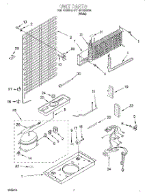04 - Unit parts for Roper Refrigerator RT14BKXGW02 from AppliancePartsPros.com