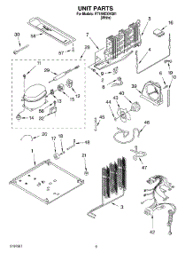 05 - Unit, Optional parts for Roper Refrigerator RT18HDXKQ01 from AppliancePartsPros.com