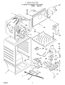 03 - Liner parts for Roper Refrigerator RT21AKXGW01 from AppliancePartsPros.com