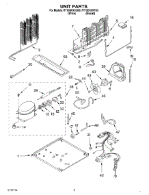 06 - Unit, Optional parts for Roper Refrigerator RT18DKXKQ00 from AppliancePartsPros.com