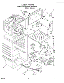 03 - Liner parts for Roper Refrigerator RT16DKXDW00 from AppliancePartsPros.com