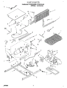 06 - Unit parts for Roper Refrigerator RT18DKXAW02 from AppliancePartsPros.com