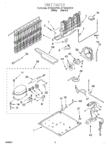 06 - Unit, Lit / Optional parts for Roper Refrigerator RT18AKXFN01 from AppliancePartsPros.com