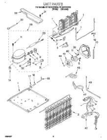 06 - Unit, Lit / Optional parts for Roper Refrigerator RT18DKXEW03 from AppliancePartsPros.com